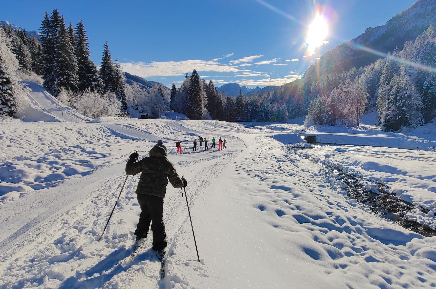 SCI NORDICO A FORNI DI SOPRA DOLOMITI