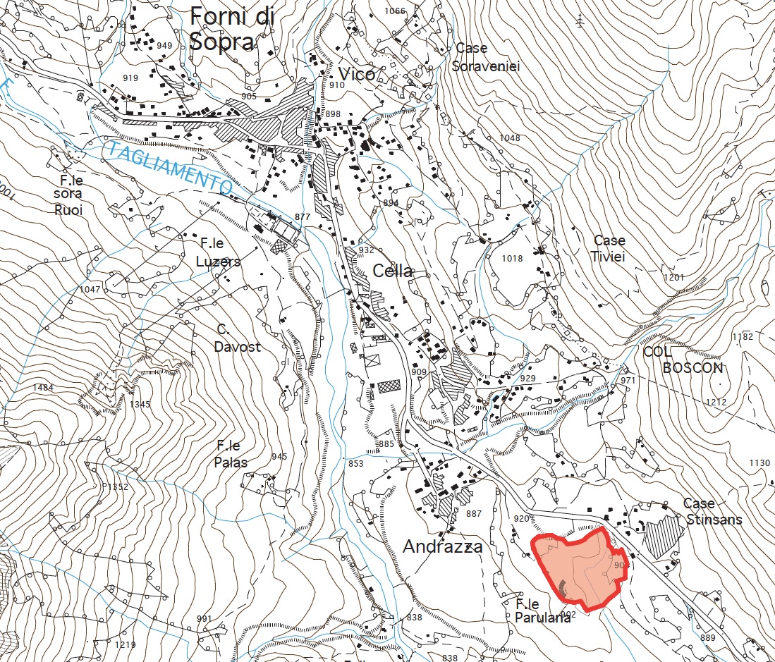 Carta tecnica area faunistica