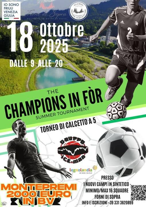 Champions in For ottobre
