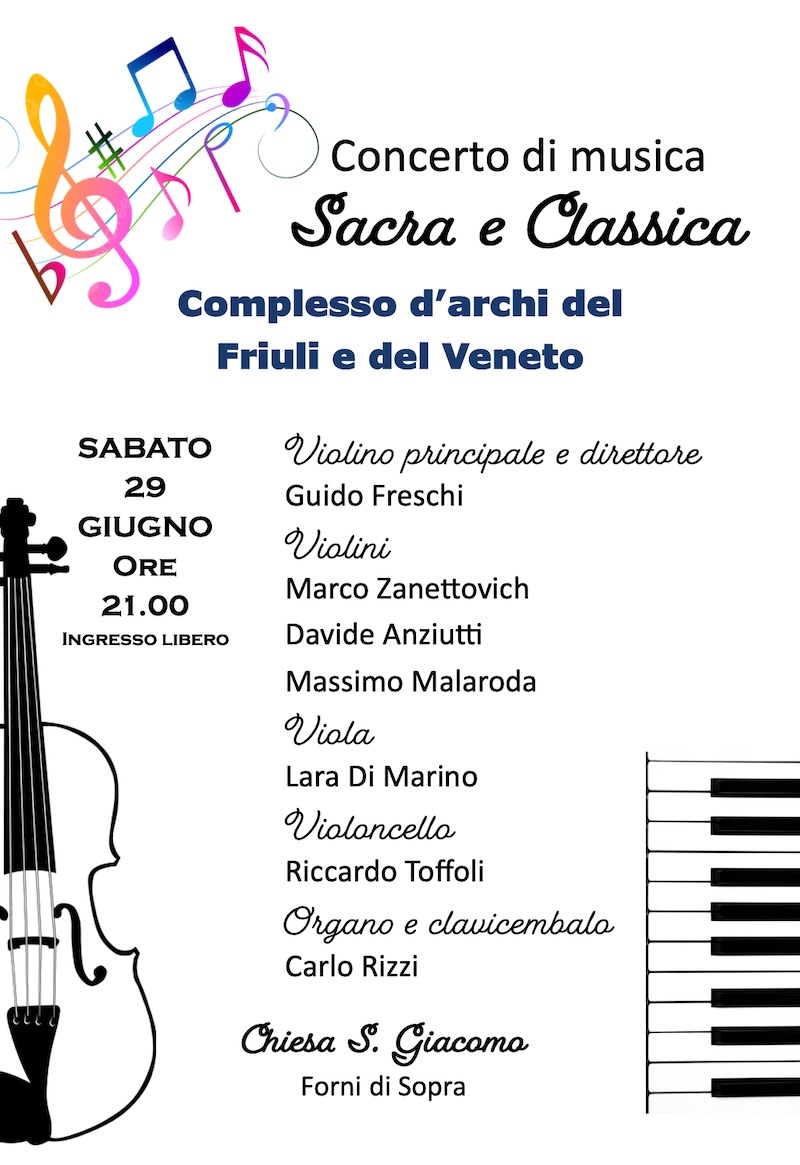 Concerto forni violino