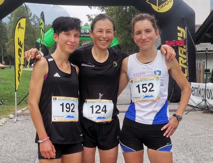 PODIO FEMMINILE TRAIL 2023