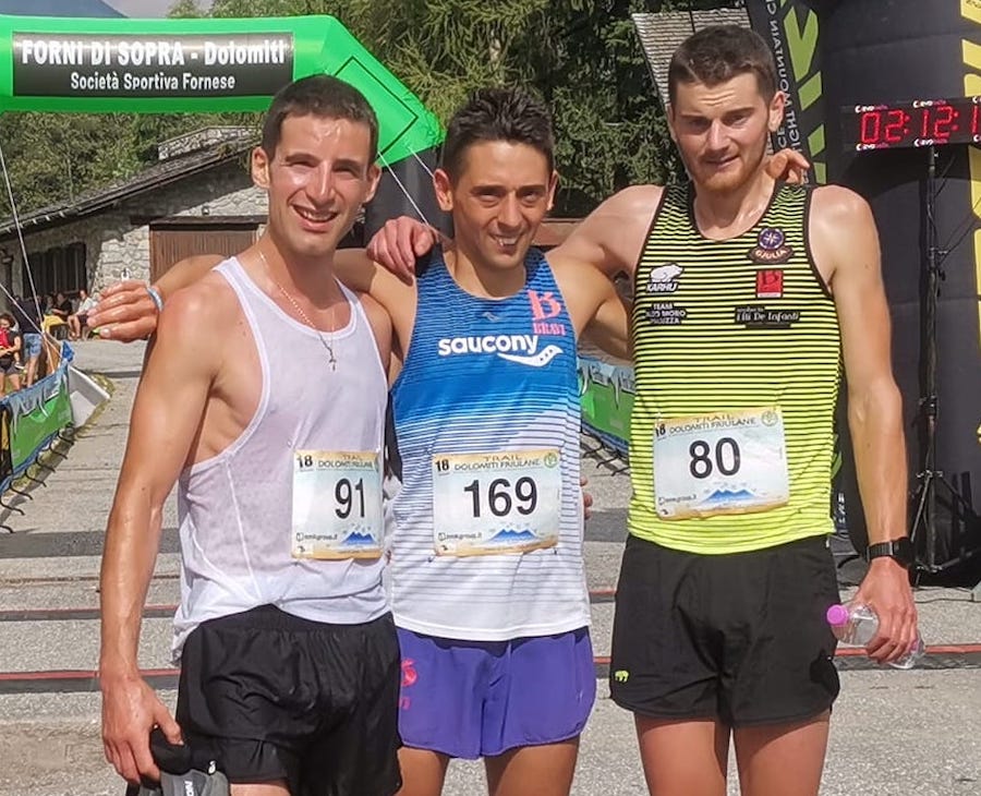 PODIO MASCHILE TRAIL 2023