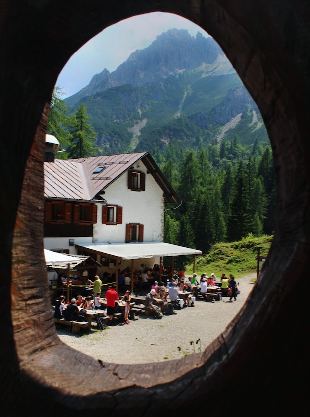 RIFUGIO GIAF forni di sopra