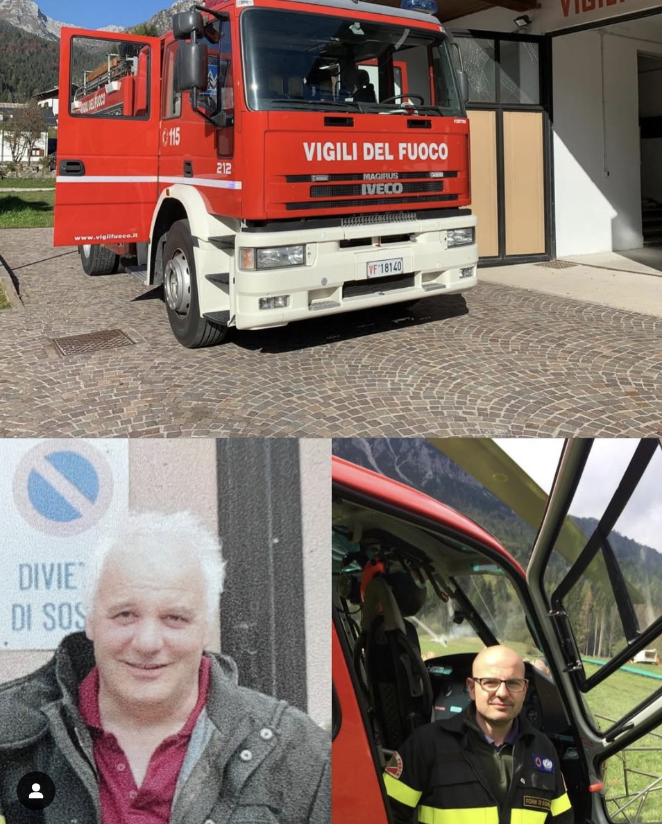 VIGILI FUOCO VOLONTARI RUGGERO EMILIANO
