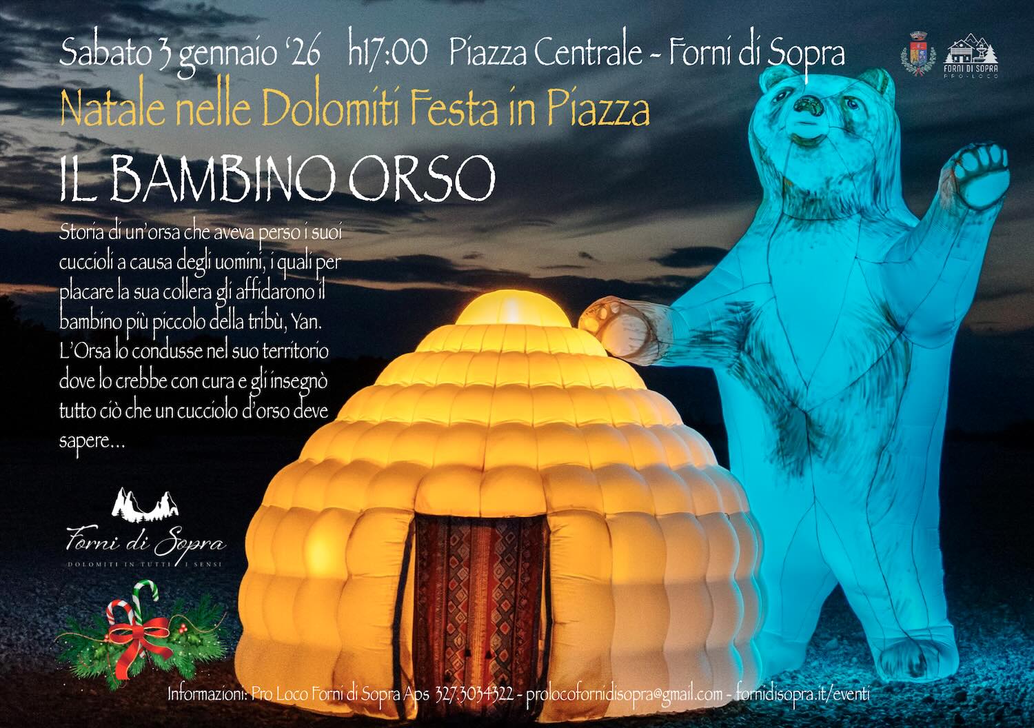 bambino orso 2025