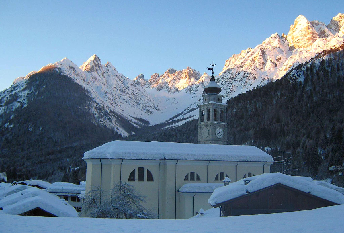 chiesa parrocchiale forni di sopra