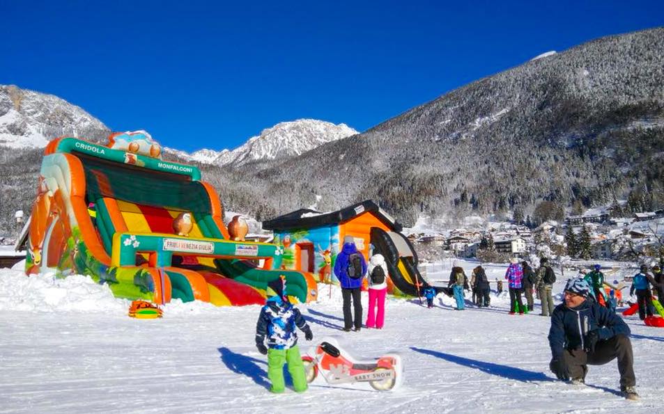 fantasy snow park forni di sopra