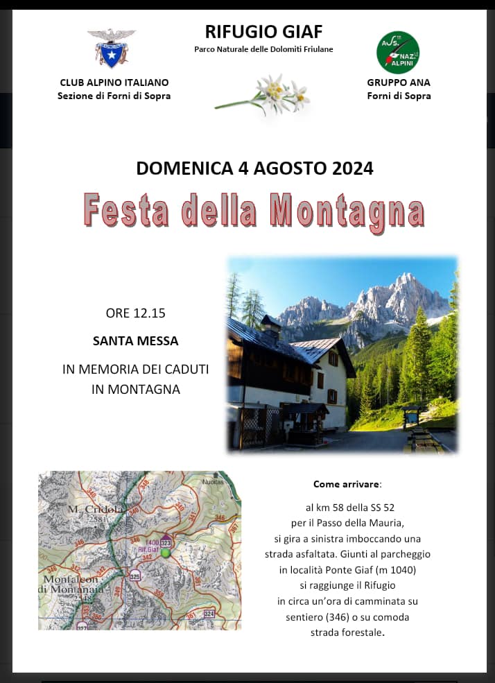 festa montagna