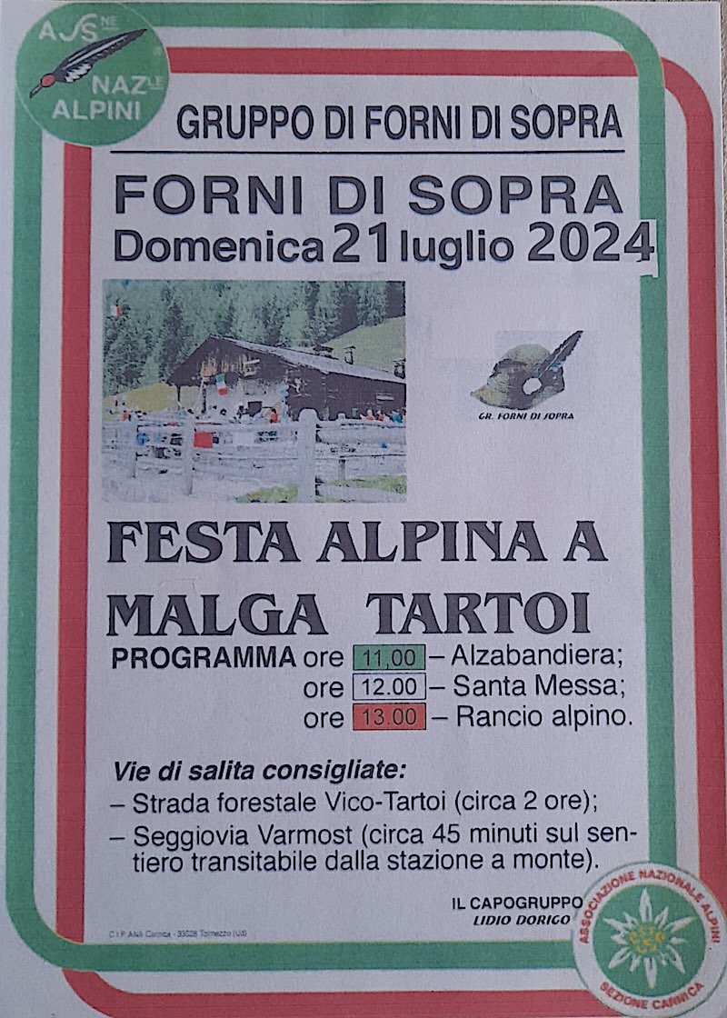 giornata alpina tartoi