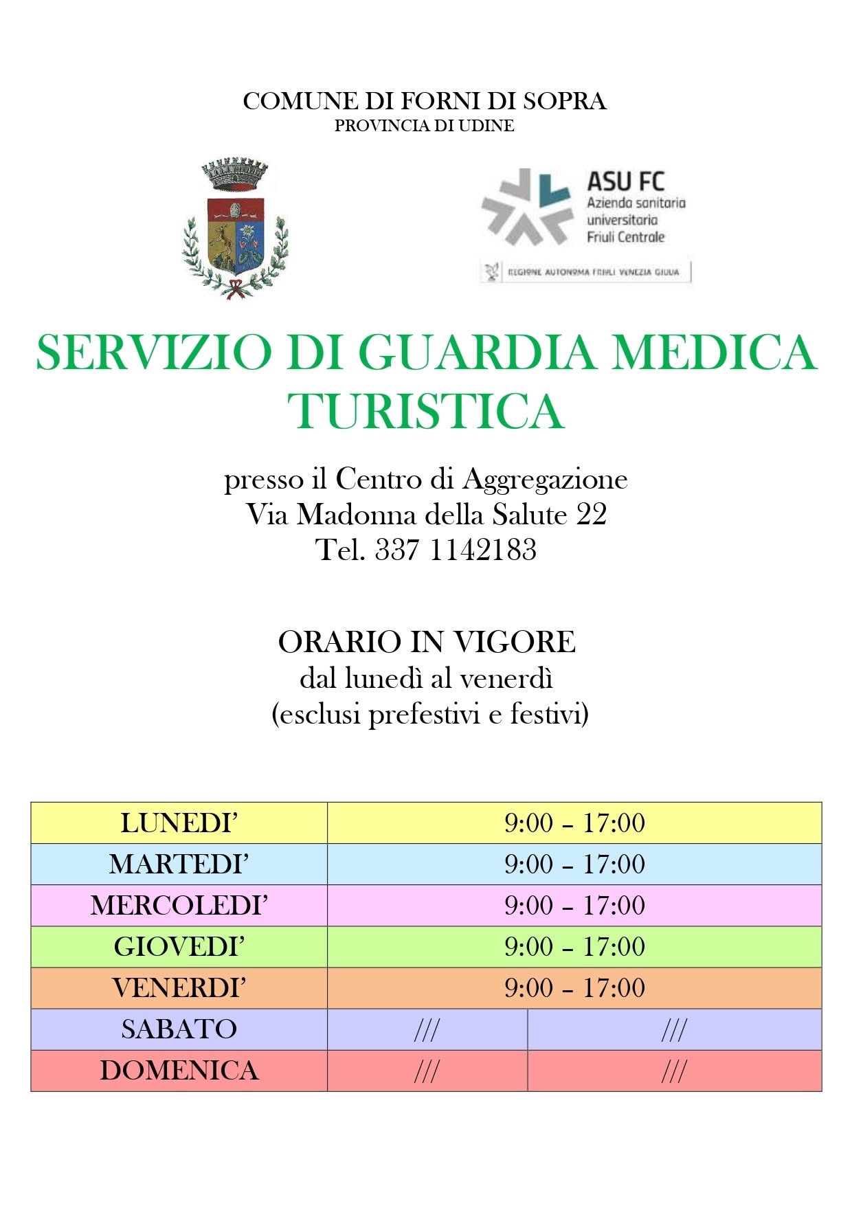 guardia medica 2025