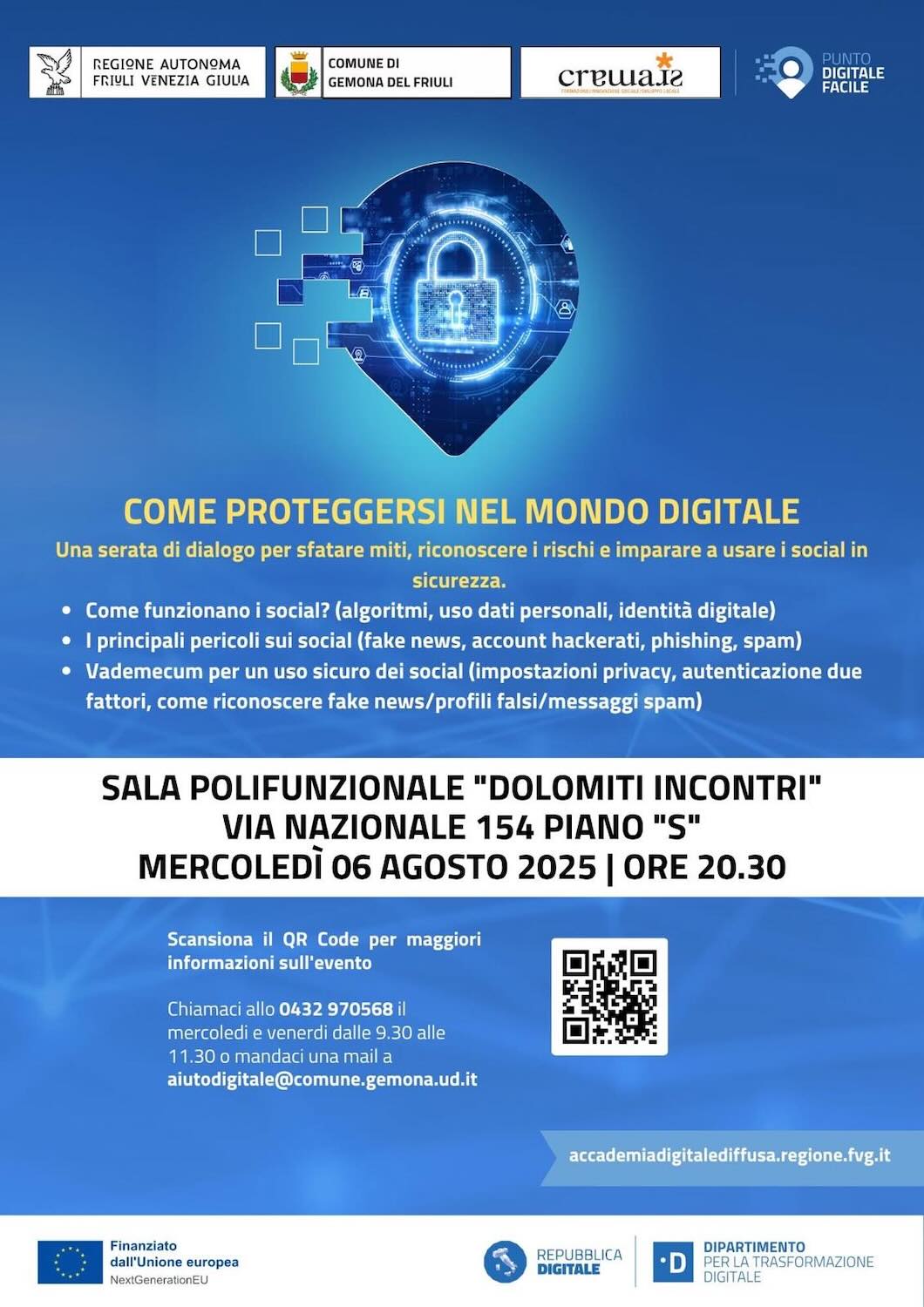 incontro informativo 6 agosto