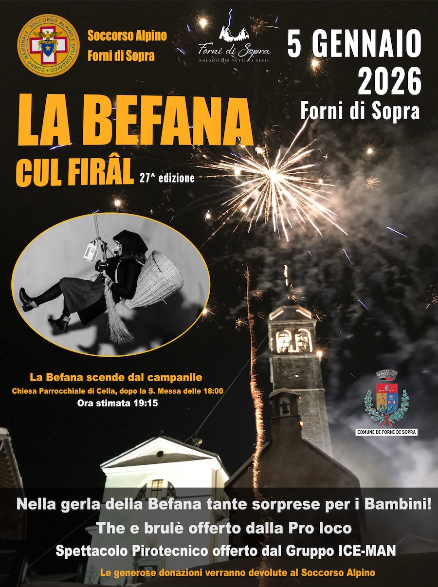 locandina befana 2026