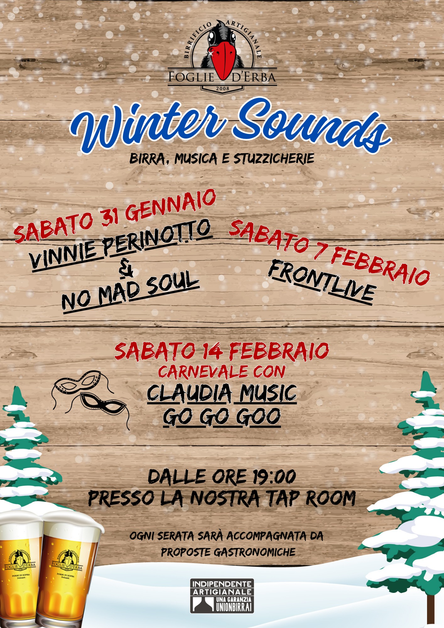 serate birrificio 2026