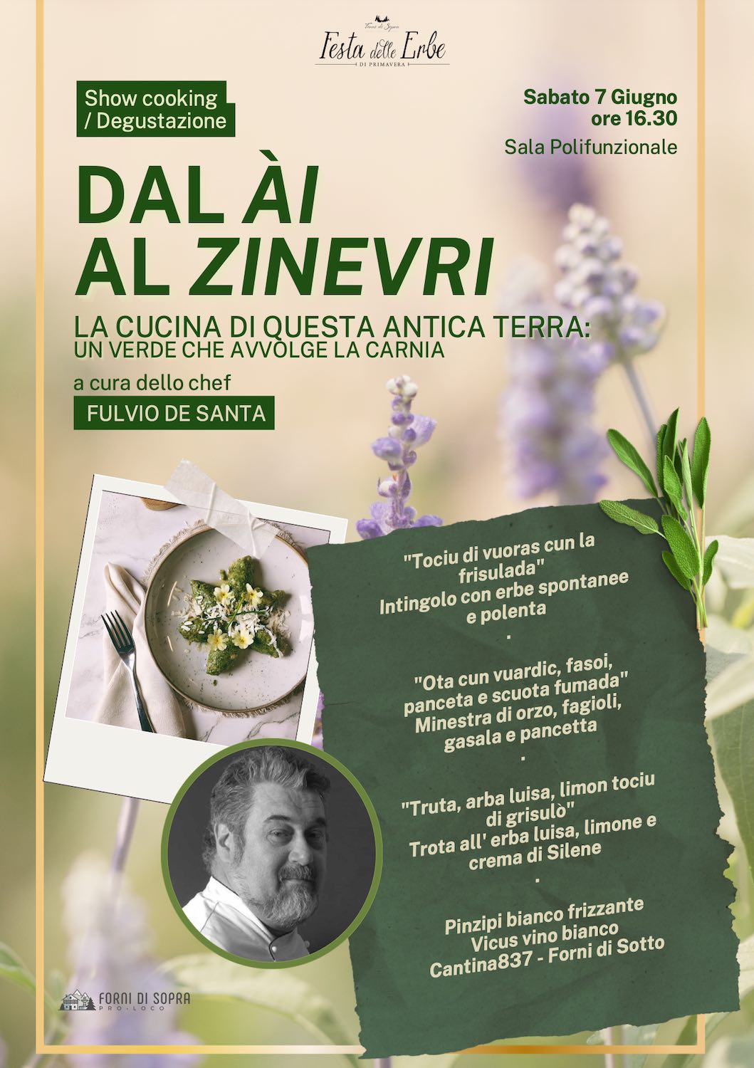 showcooking 7 giugno 2025