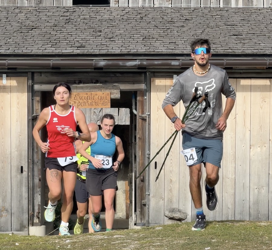 Manuel Filipputti e Martina Da Rin Zanco vincono il Trail delle Malghe