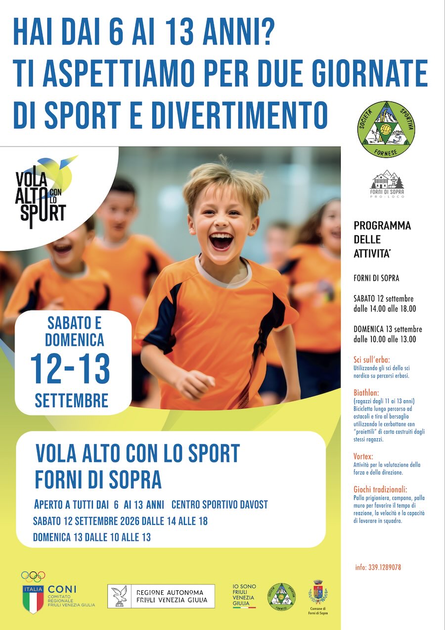 vola alto sport settembre 2026 vola alto sport settembre 2026