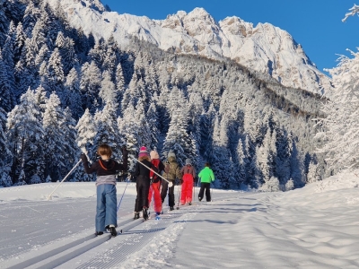 Apertura pista sci di fondo