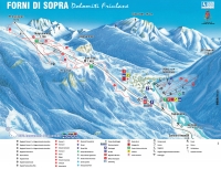 Piste sci Varmost - Forni di Sopra