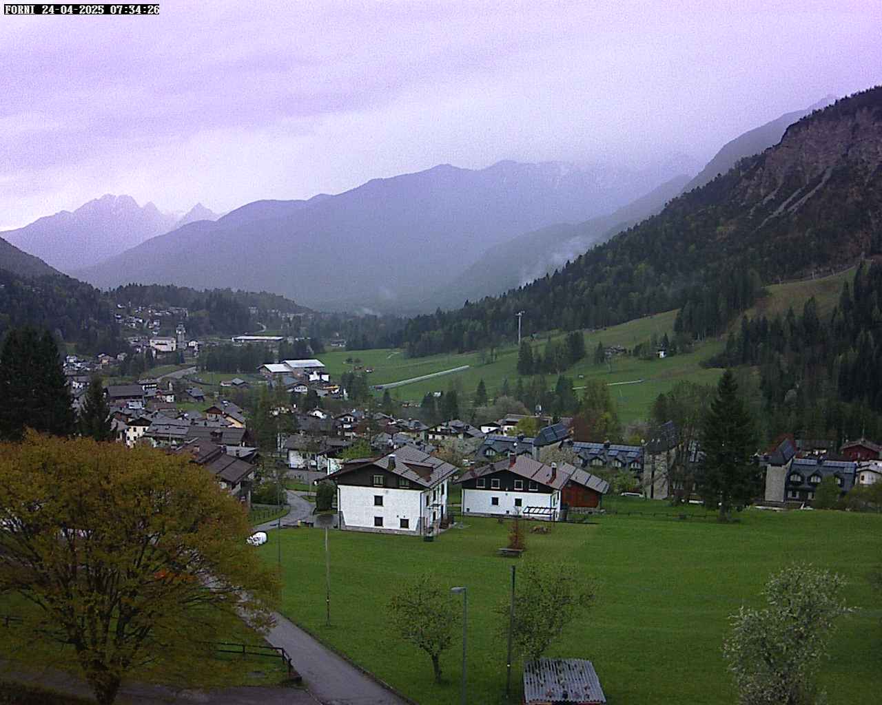 Webcam paese Forni di Sopra